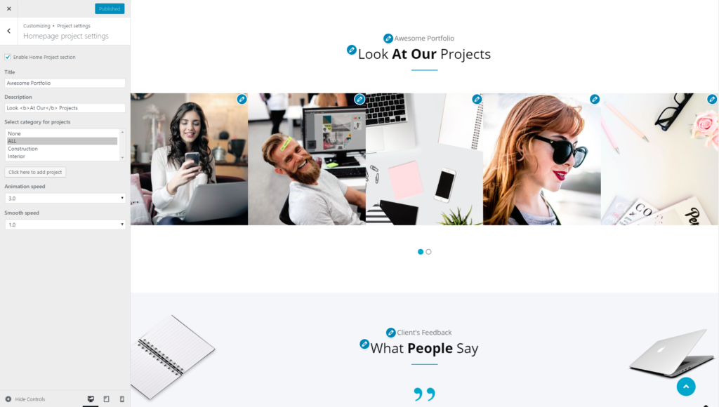 How to add Portfolio ( Projects ) in Quality Pro – Webriti Help Centre